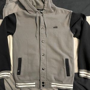 Vans Bomber/Varsity- Jacket Hoodie Mens Small